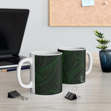 Load image into Gallery viewer, Tribal Graphic Mug 11oz (Green)