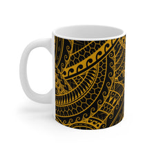 Load image into Gallery viewer, Tribal Graphic Mug 11oz (Yellow)