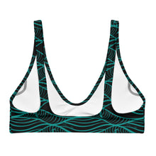 Load image into Gallery viewer, NALU bikini top (Black & Teal)