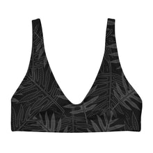 Load image into Gallery viewer, Laua’e bikini top (Gray)