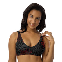 Load image into Gallery viewer, Laua’e bikini top (Red)