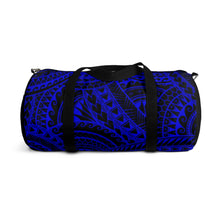 Load image into Gallery viewer, Tribal Script Duffel Bag (Royal Blue)