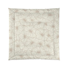 Load image into Gallery viewer, Hibiscus Comforter (Off White)