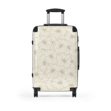 Load image into Gallery viewer, Hibiscus Suitcase (Off White)