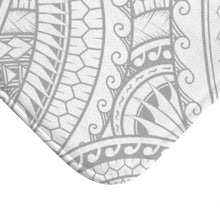 Load image into Gallery viewer, Tribal Bath Mat (White)