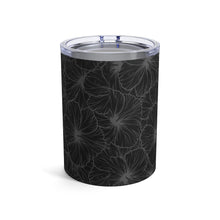 Load image into Gallery viewer, Hibiscus Tumbler Cup 10oz (Gray)