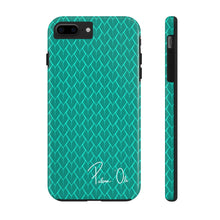 Load image into Gallery viewer, Spear Script Phone Case (Teal)