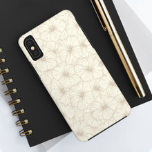 Load image into Gallery viewer, Hibiscus Phone Case (Off White)