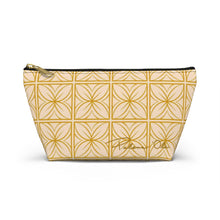Load image into Gallery viewer, Lani Accessory Pouch w T-bottom (Yellow)