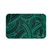 Load image into Gallery viewer, Tribal Bath Mat (Teal)