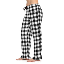 Load image into Gallery viewer, Women’s Kanaka Plaid Pajama Pants (White)