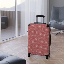 Load image into Gallery viewer, Hibiscus Cabin Suitcase (Light Pink)