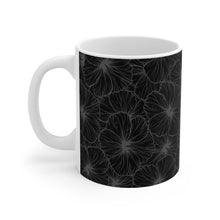 Load image into Gallery viewer, Hibiscus Graphic Mug 11oz (Gray)