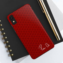 Load image into Gallery viewer, Spear Script Phone Case (Red)
