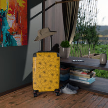 Load image into Gallery viewer, Hibiscus Suitcase (Yellow)