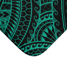 Load image into Gallery viewer, Tribal Bath Mat (Teal)