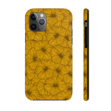Load image into Gallery viewer, Hibiscus Phone Case (Yellow)