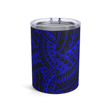 Load image into Gallery viewer, Tribal Tumbler Cup 10oz (Royal Blue)