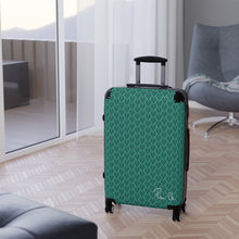 Load image into Gallery viewer, Spear Suitcase (Teal)