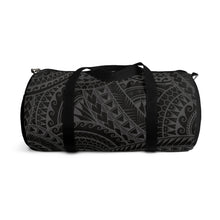 Load image into Gallery viewer, Tribal Script Duffel Bag (Gray)