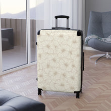 Load image into Gallery viewer, Hibiscus Suitcase (Off White)