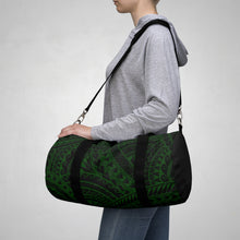 Load image into Gallery viewer, Tribal Script Duffel Bag (Green)
