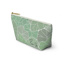 Load image into Gallery viewer, Light Kalo Script Accessory Pouch w T-bottom
