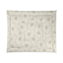 Load image into Gallery viewer, Hibiscus Comforter (Off White)