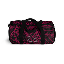 Load image into Gallery viewer, Tribal Script Duffel Bag (Pink)