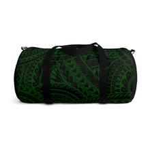 Load image into Gallery viewer, Tribal Script Duffel Bag (Green)