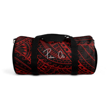 Load image into Gallery viewer, Tribal Script Duffel Bag (Red)