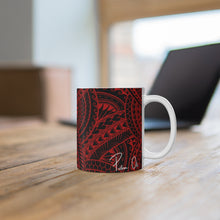 Load image into Gallery viewer, Tribal Graphic Mug 11oz (Red)