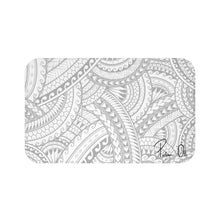 Load image into Gallery viewer, Tribal Bath Mat (White)