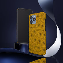 Load image into Gallery viewer, Hibiscus Phone Case (Yellow)