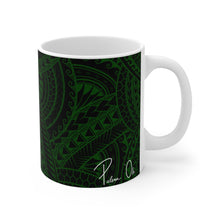 Load image into Gallery viewer, Tribal Graphic Mug 11oz (Green)