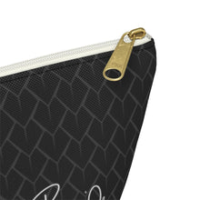 Load image into Gallery viewer, Spear Script Accessory Pouch w T-bottom