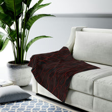 Load image into Gallery viewer, NALU Velveteen Plush Blanket (Red)