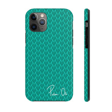 Load image into Gallery viewer, Spear Script Phone Case (Teal)