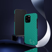 Load image into Gallery viewer, Spear Script Phone Case (Teal)