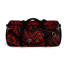 Load image into Gallery viewer, Tribal Script Duffel Bag (Red)