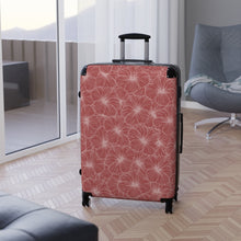 Load image into Gallery viewer, Hibiscus Cabin Suitcase (Light Pink)