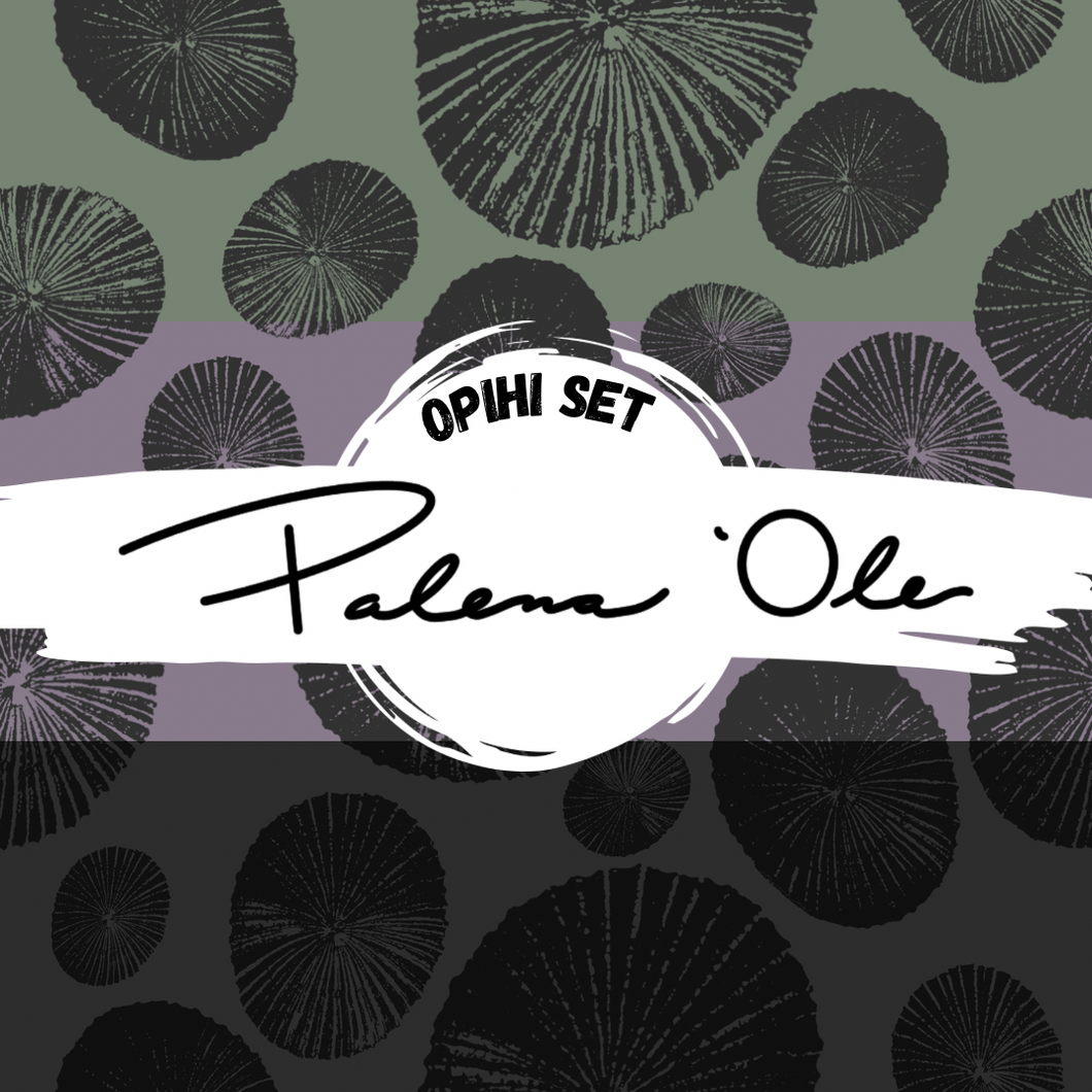 Opihi Seamless Pattern Set (3 Files included)