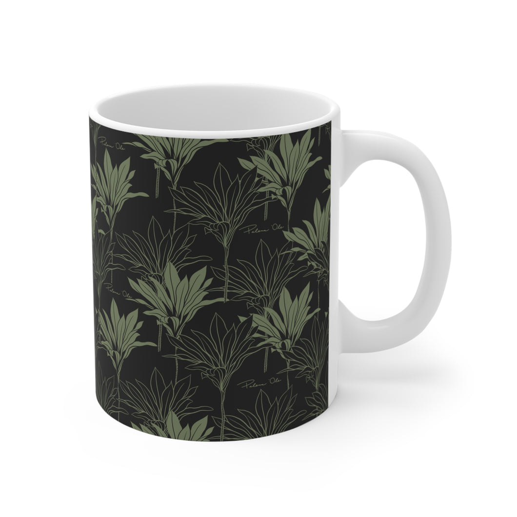Kī Graphic Mug 11oz (Gray/Sage)