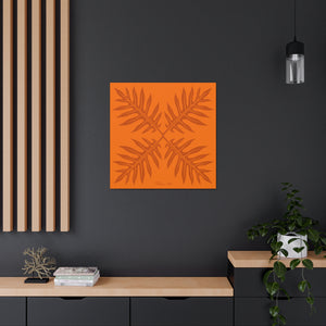 Ho’ohiki Quilt Canvas (Orange)