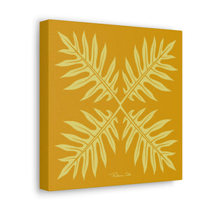 Ho’ohiki Quilt Canvas (Yellow)