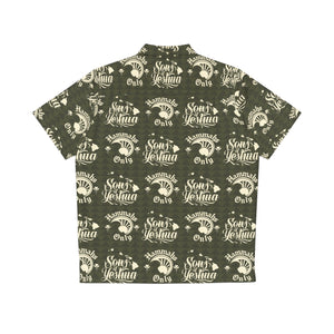 Sons of Yeshua Aloha Shirt (Army)