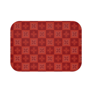 Ulu Quilt Bath Mat (Light Red)