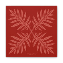Load image into Gallery viewer, Ho’ohiki Quilt Canvas (Red)
