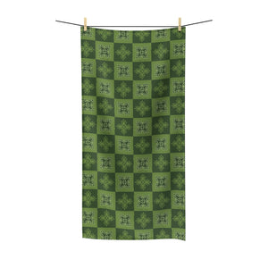 Ulu Quilt Polycotton Towel (Light Green)