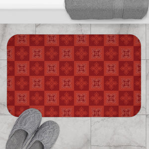 Ulu Quilt Bath Mat (Light Red)